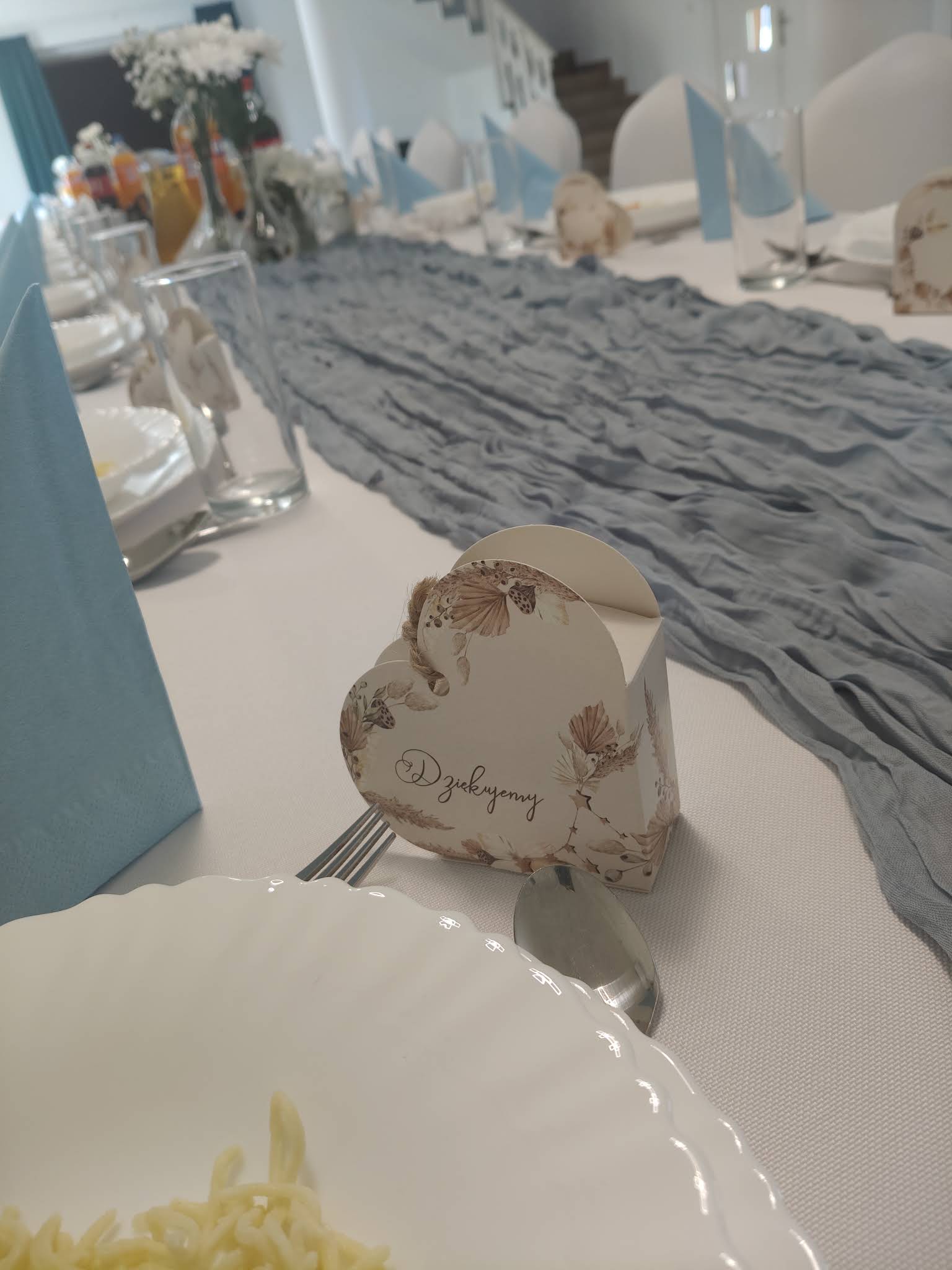 Detale nakrycia stołu